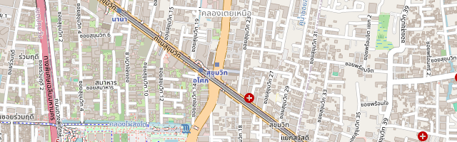 Asoke Hostel 15F 位置地图（静态图）