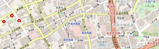 设计师 Loft 民宿 位置地图（静态图）