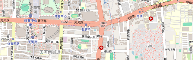 市中心服务式公寓 位置地图（静态图）